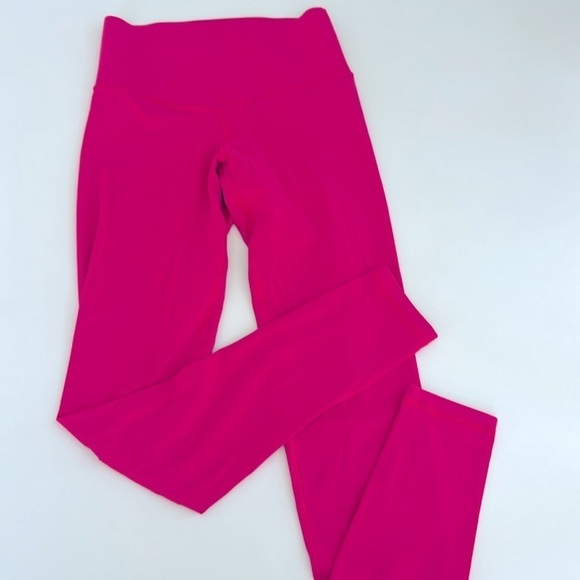 OFFLINE By Aerie 7/8 Leggings Real Me Xtra High Rise HOT PINK Size XSmall 25” - Picture 2 of 8